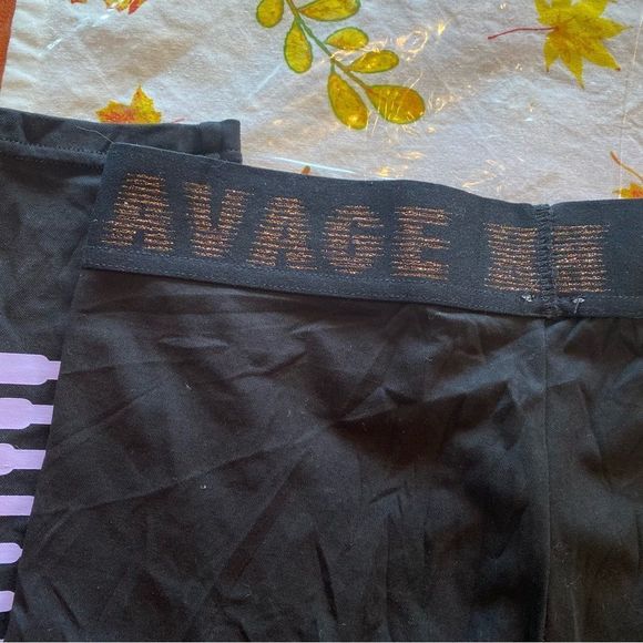 Savage x Fenty • Forever Savage Jersey Leggings in Black Caviar - Picture 9 of 11